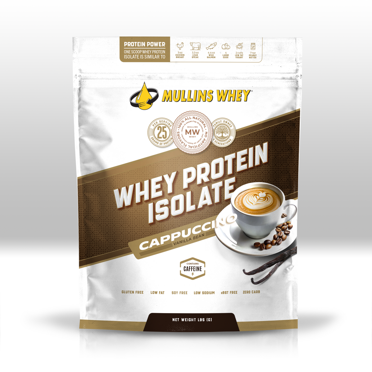 Cappuccino - 2LB – Mullins Whey
