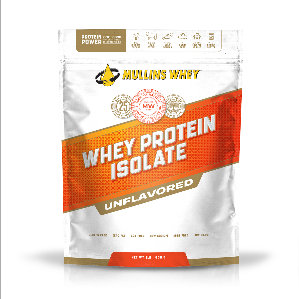 Unflavored - 12 oz – Mullins Whey