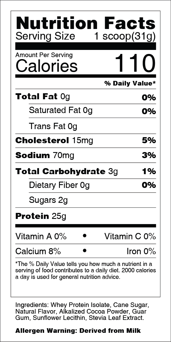 Vanilla - 1lb – Mullins Whey